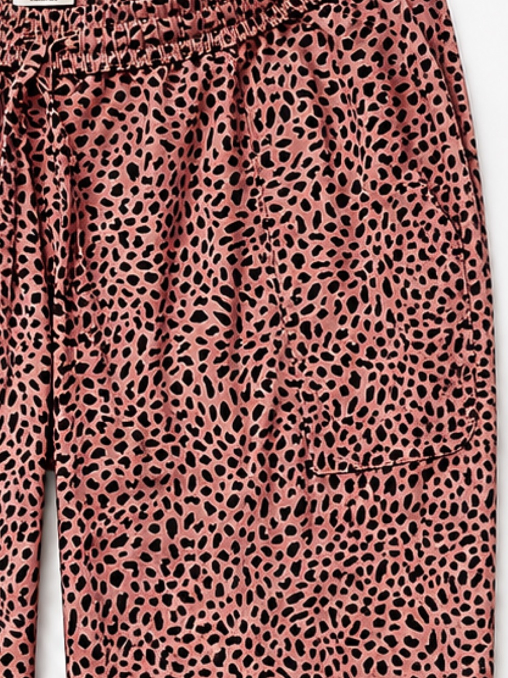PINK Victoria's Secret Leopard Print Lounge Jogger Pants - Size Large - Picture 3 of 6